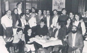 1986.5 Con la plana mayor de los cantautores españoles. Presentación del libro de Lucini.